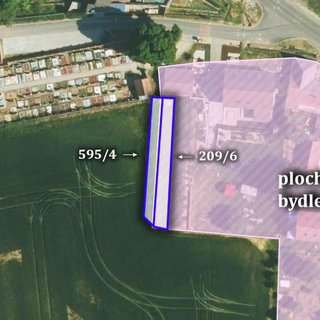 Prodej stavební parcely 262 m² Ivančice