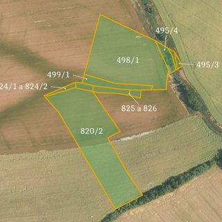 Prodej zemědělské půdy 64 840 m² Oleška