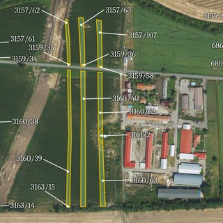Prodej zemědělské půdy 6 439 m² Prušánky