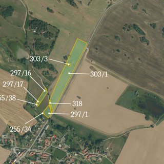 Prodej zemědělské půdy 85 165 m² Vladislav