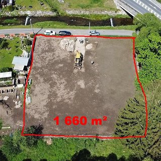 Prodej stavební parcely 1 660 m² Lipová-lázně
