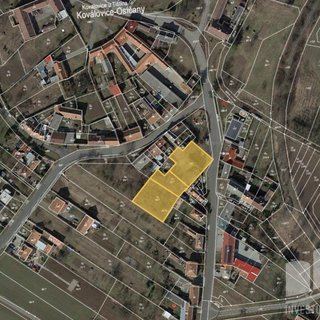Prodej stavební parcely 2 463 m² Koválovice-Osíčany