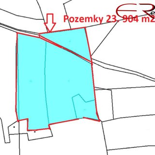 Prodej zemědělské půdy 23 904 m² Panenské Břežany, 