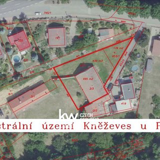 Prodej stavební parcely 1 110 m² Kněževes, K Rybníku