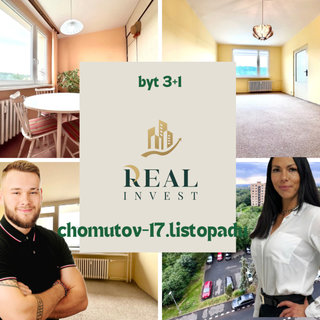 Prodej bytu 3+1 77 m² Chomutov, 17. listopadu