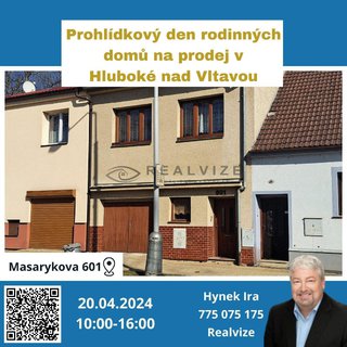 Prodej rodinného domu 244 m² Hluboká nad Vltavou, Masarykova