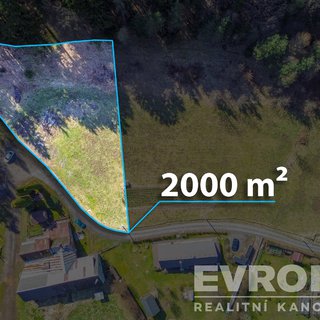 Prodej stavební parcely 2 000 m² Mostek
