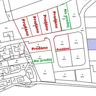 Prodej stavební parcely 1 058 m² Černovice