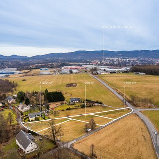 Prodej stavební parcely 1 022 m² Liberec, Malinová