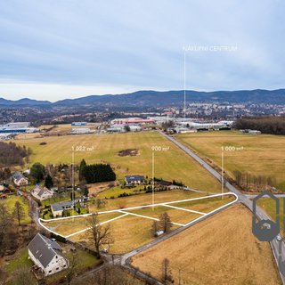 Prodej stavební parcely 1 022 m² Liberec, Malinová